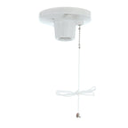Hyper Tough Pull Chain Traditional Light Bulb Socket Porcelain TD35079G, 2.25" Product Height, 1-PC