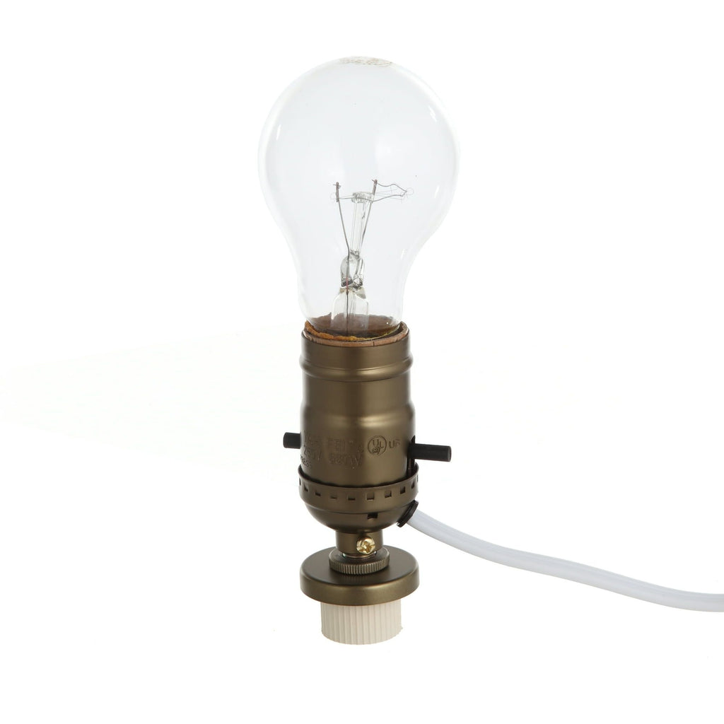 Hyper Tough Bottle Lamp Kit for Standard Medium Base Bulbs 250W Max, 1.75 in Product Height EasyOptionXY LLC
