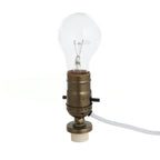 Hyper Tough Bottle Lamp Kit for Standard Medium Base Bulbs 250W Max, 1.75 in Product Height EasyOptionXY LLC