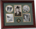 United States Army Medallion 5 Picture Collage Frame with Stars by Flags Connections The Military Gift Store