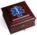 Flags Connections Emergency Medical Services Executive Desktop Box The Military Gift Store