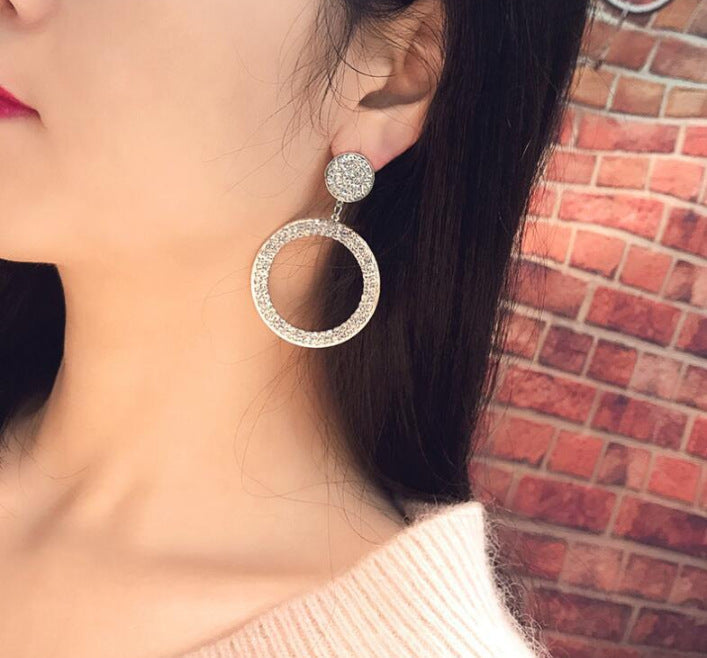 Exaggerated Circle Earring Earrings Pi-Mart