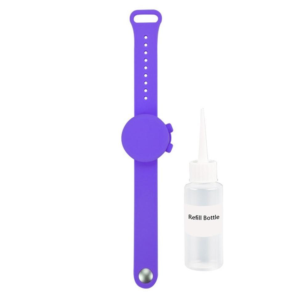 Outdooor Silicone Wristband Hand Sanitizer Disinfectant Bracelet Pi-Mart