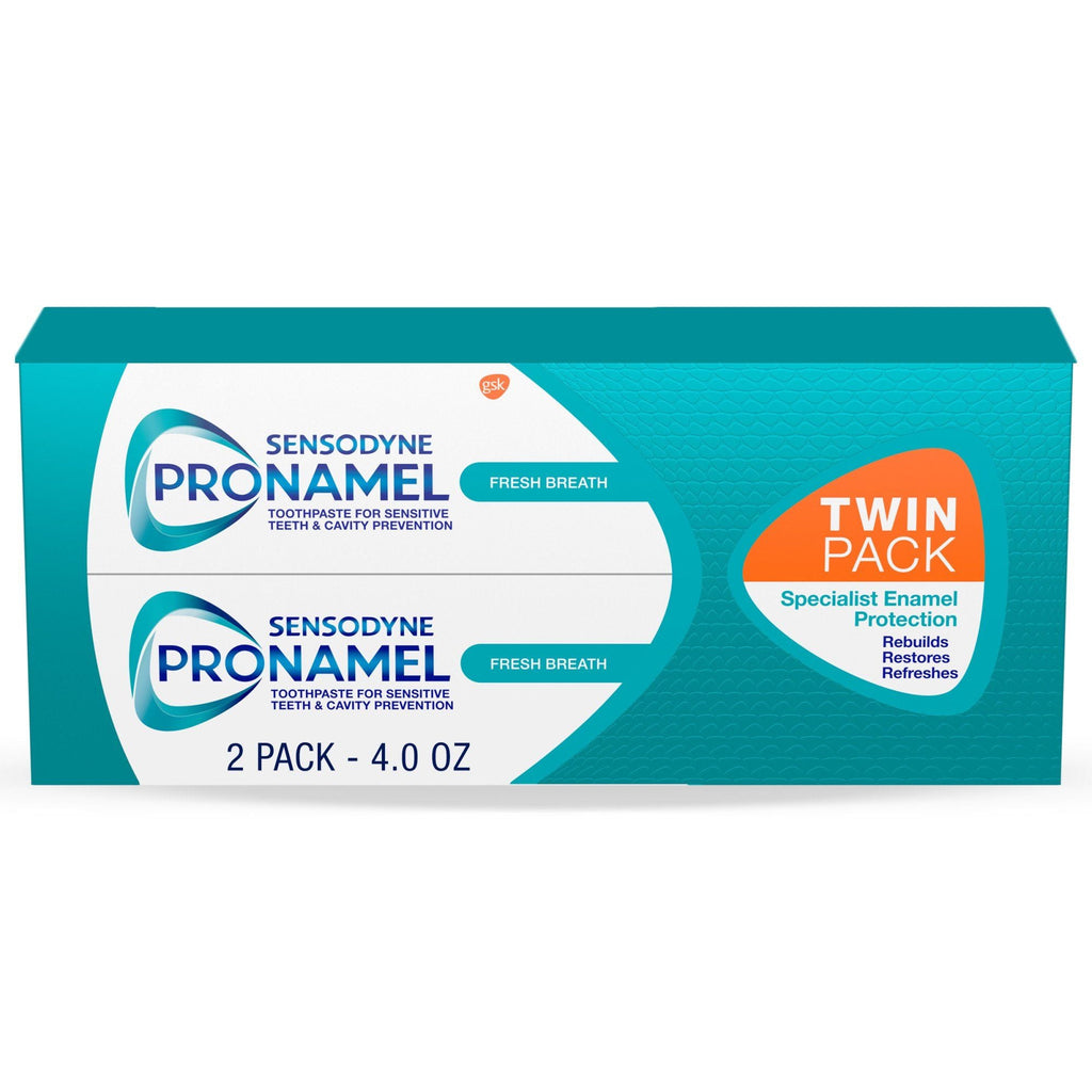 Sensodyne Pronamel Toothpaste Double Twin Pack Value Bundle
