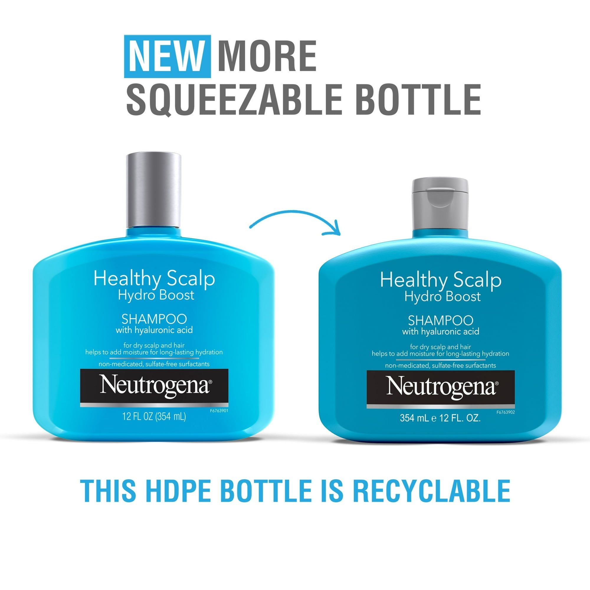 Neutrogena Hydrating Shampoo for Dry Scalp & Hair with Hyaluronic Acid, 12 fl oz EasyOptionXY LLC