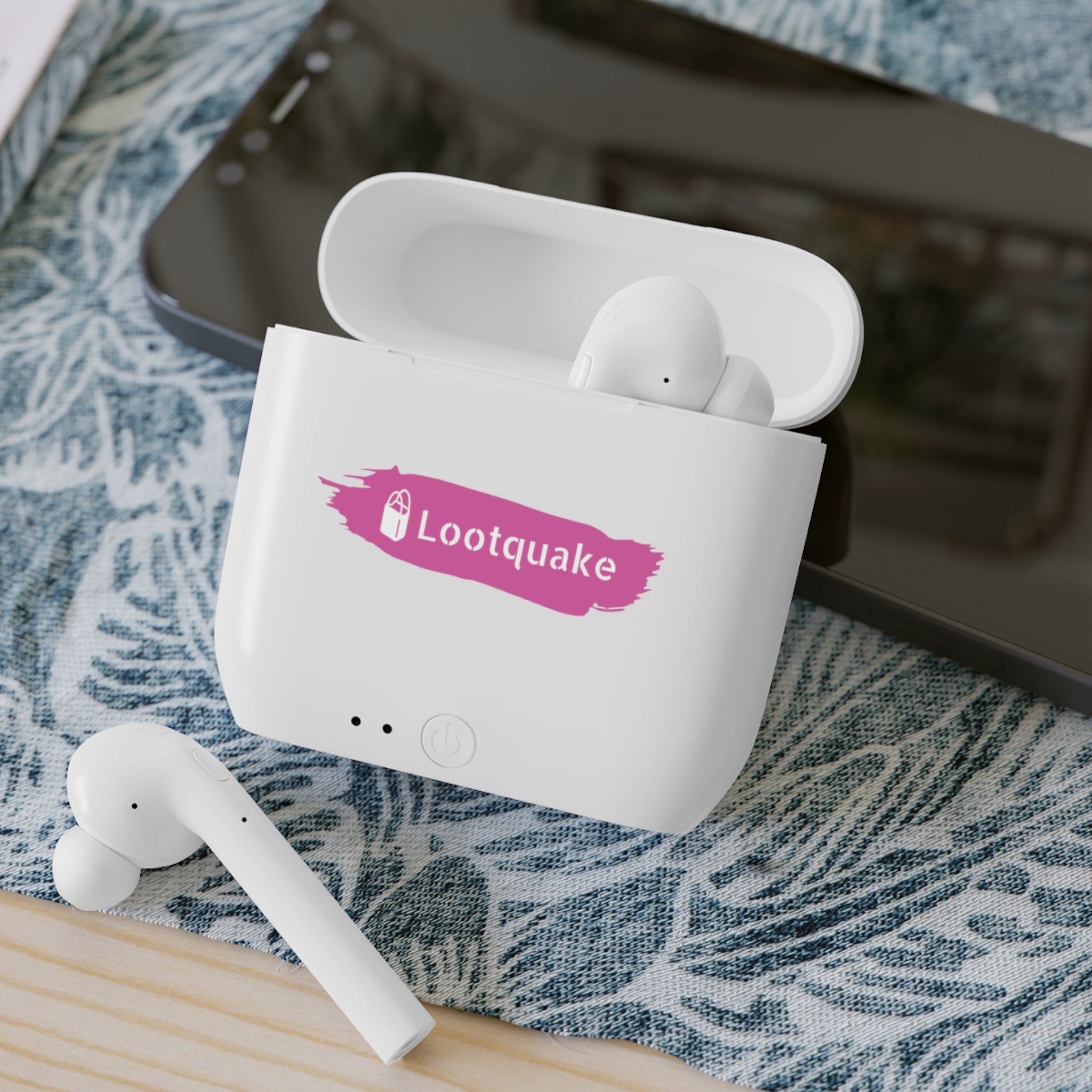 Wireless Earbuds Case, Customizable Earbud Cover, Personalized Music Gift, Unique Headphone Accessory, Tech Lover Gift Lootquake LLC