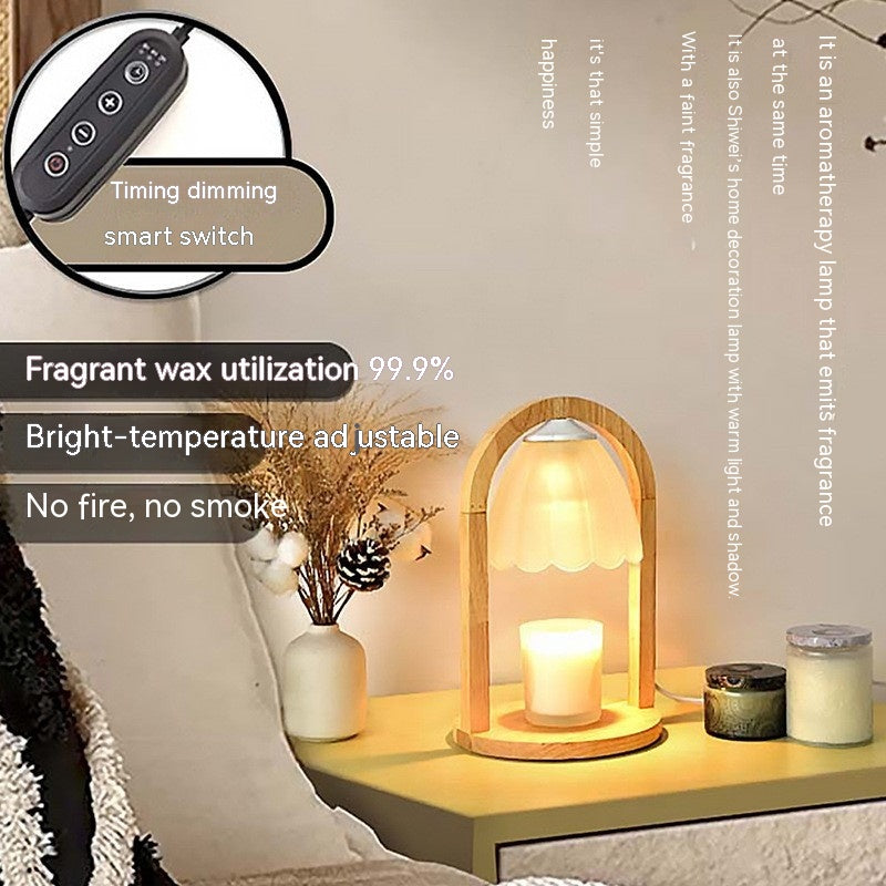 Fragrance Lamp New Chinese Melting Candle Lamp Bedroom Adjustable Light Melting Wax Lamp Pi-Mart