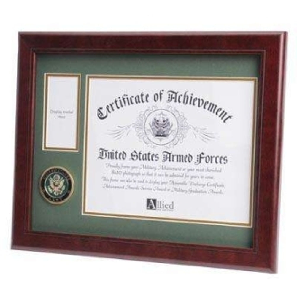 U.S. Army Medallion Certificate and Medal Frame. The Military Gift Store