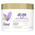 Dove Body Love Age Embrace Pre-Cleanse Shower Butter for Mature & All Skin Type, 10 oz