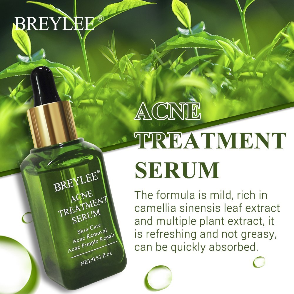 BREYLEE Acne Treatment Serum Face Facial Anti Acne Scar Removal Cream Skin Care Whitening Repair Pimple Remover For Acne Lootquake LLC
