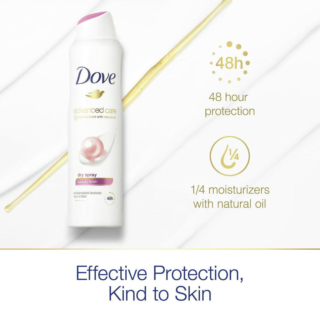 Dove Advanced Care Women's Antiperspirant Deodorant Dry Spray, Floral, 3.8 oz EasyOptionXY LLC