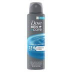 Dove Men+Care Long Lasting Antiperspirant Deodorant Dry Spray, Clean Comfort, 3.8 oz