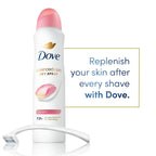 Dove Advanced Care Long Lasting Women's Antiperspirant Deodorant Dry Spray, Rose Petals, 3.8 oz