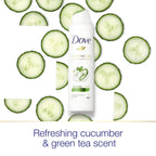 Dove Advanced Care Long Lasting Women's Antiperspirant Deodorant Dry Spray Twin Pack, Fresh, 3.8 oz