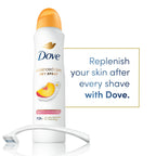 Dove Advanced Care Women's Antiperspirant Deodorant Spray Peach & Chamomile Tea, 3.8 oz