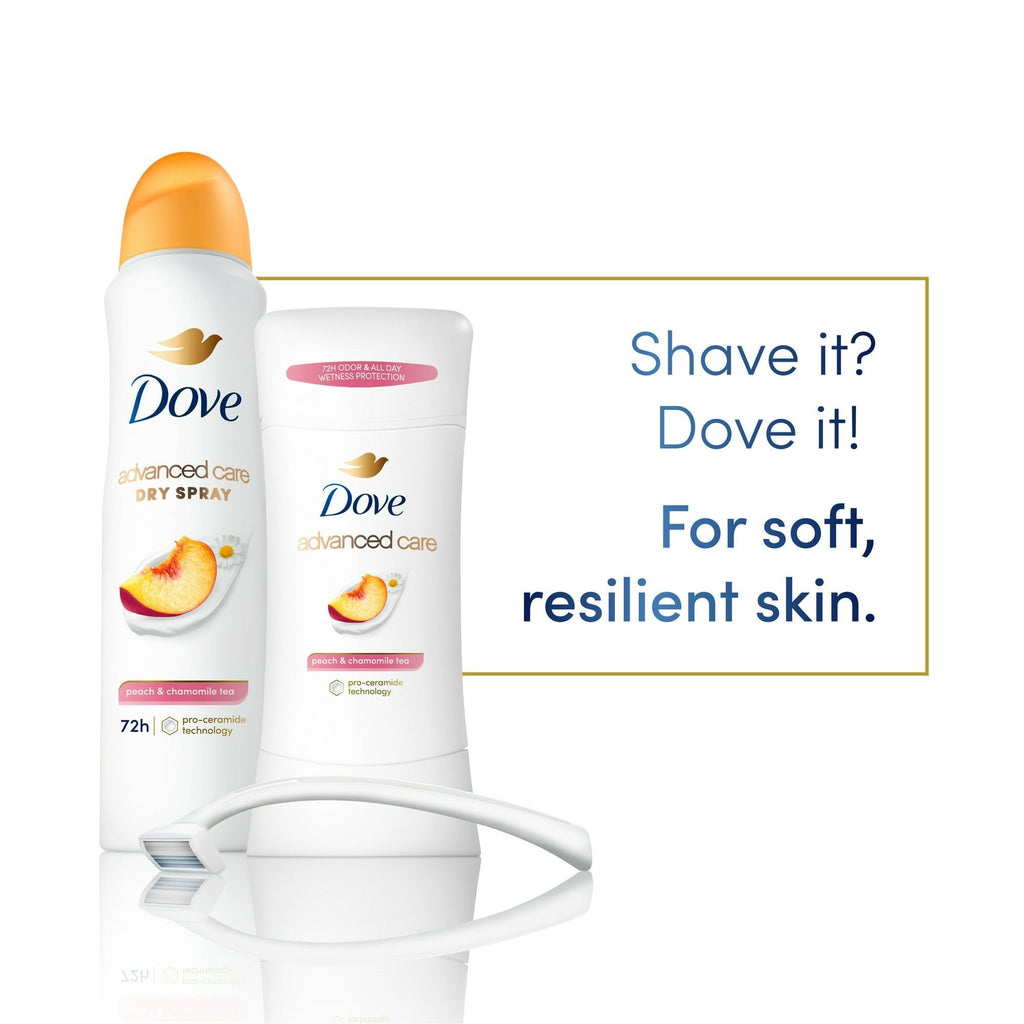 Dove Advanced Care Women's Antiperspirant Deodorant Spray Peach & Chamomile Tea, 3.8 oz