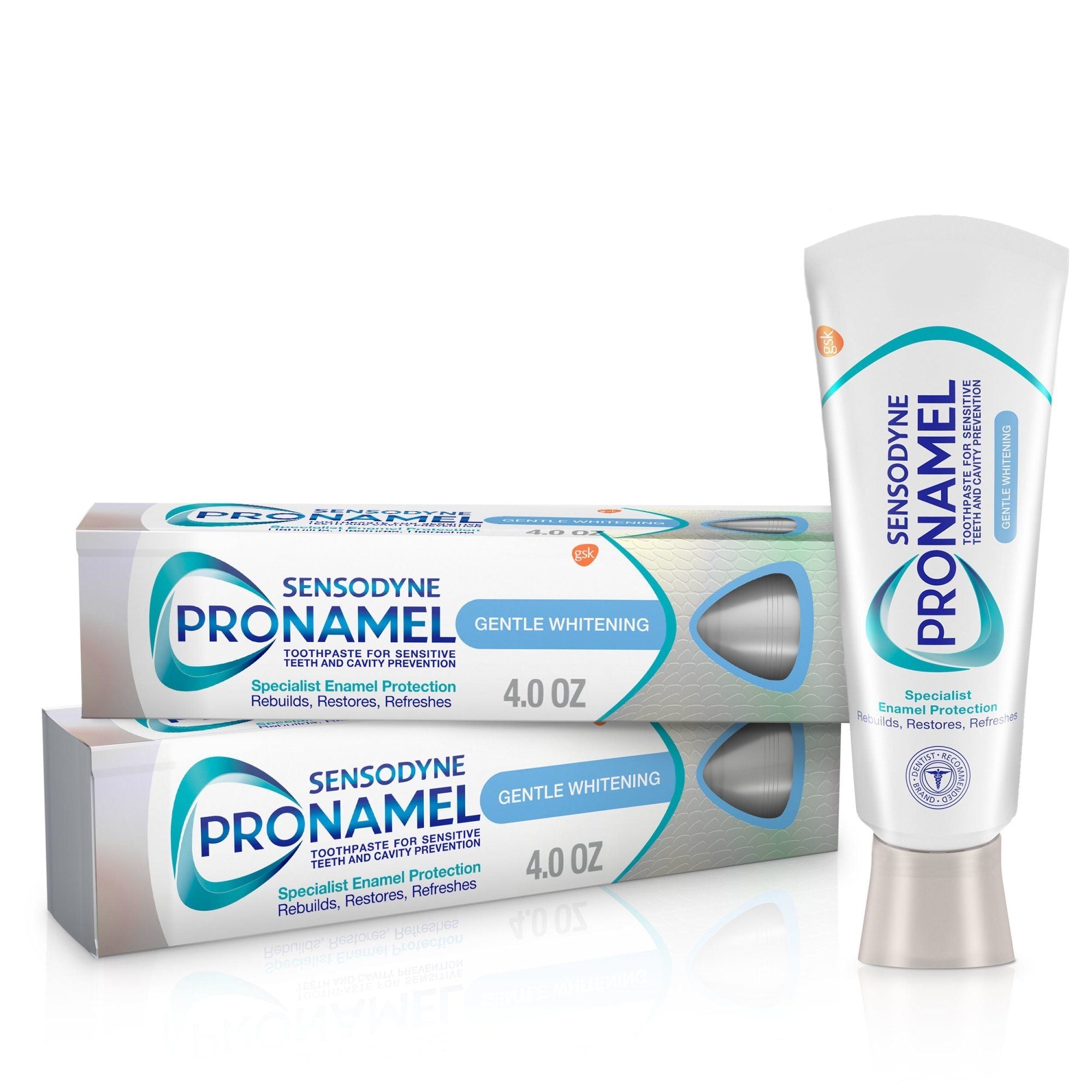 Sensodyne Pronamel Gentle Whitening Sensitive Toothpaste; Alpine Breeze; 4 oz; 2 Pack