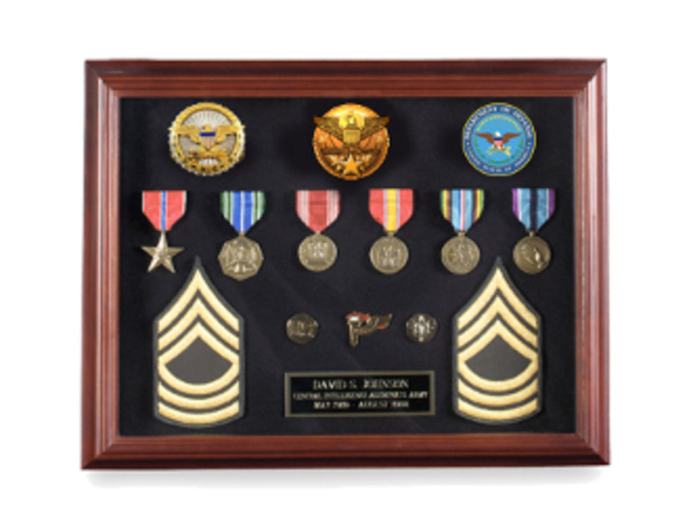 Large American Medal frames, Medal Shadow Cases. The Military Gift Store