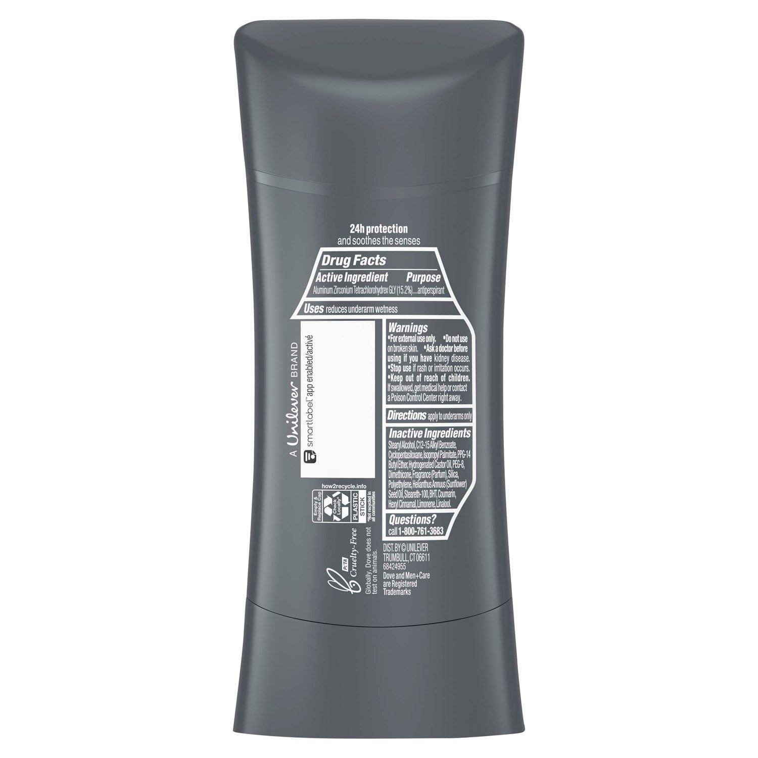 Dove Men+Care Long Lasting Antiperspirant Deodorant Stick, Sandalwood and Orange, 2.6 oz EasyOptionXY LLC