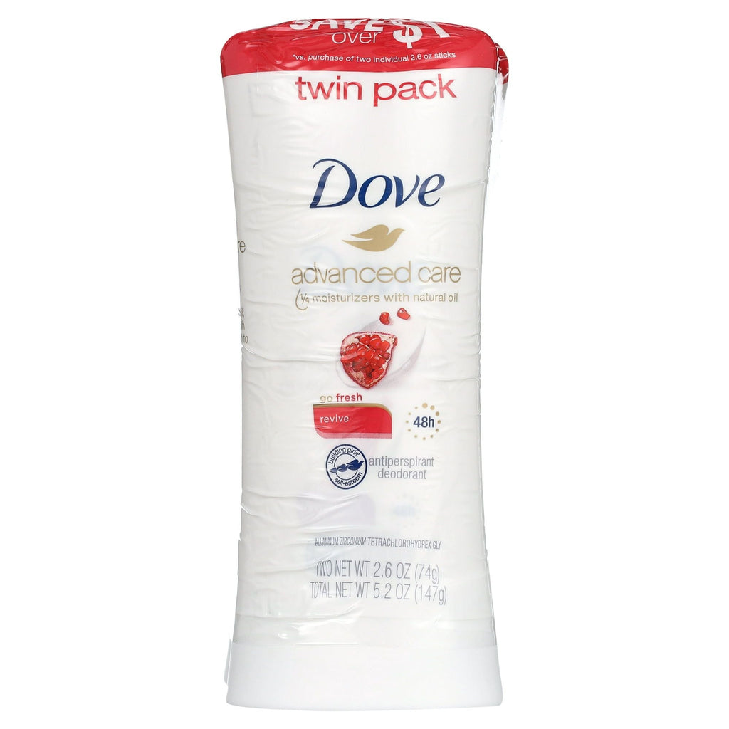 Dove Advanced Care Go Fresh Revive Antiperspirant Deodorant 2.6 oz, 2 Count EasyOptionXY LLC
