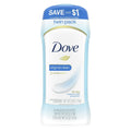 Dove Women's Antiperspirant Deodorant Stick Twin Pack, Original Clean, 2.6 oz