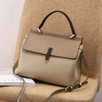 Trend large-capacity purse genuine leather shoulder bag tote crossbody - SJB-DIAMOND ELITES
