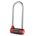 U-shaped lock door handle combination lock padlock Pi-Mart