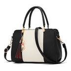 Contrasting color handbag Pi-Mart