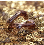 Simple And Creative Love Hands Embracing Ring Pi-Mart