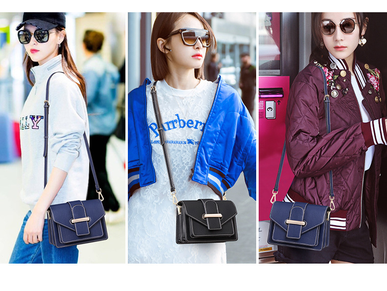 Genuine leather messenger bag fashion crossbody shoulder bag - SJB-DIAMOND ELITES