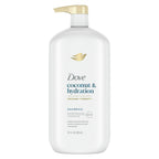 Dove Damage Therapy Daily Shampoo for Dry Hair Coconut & Hydration, 31 fl oz