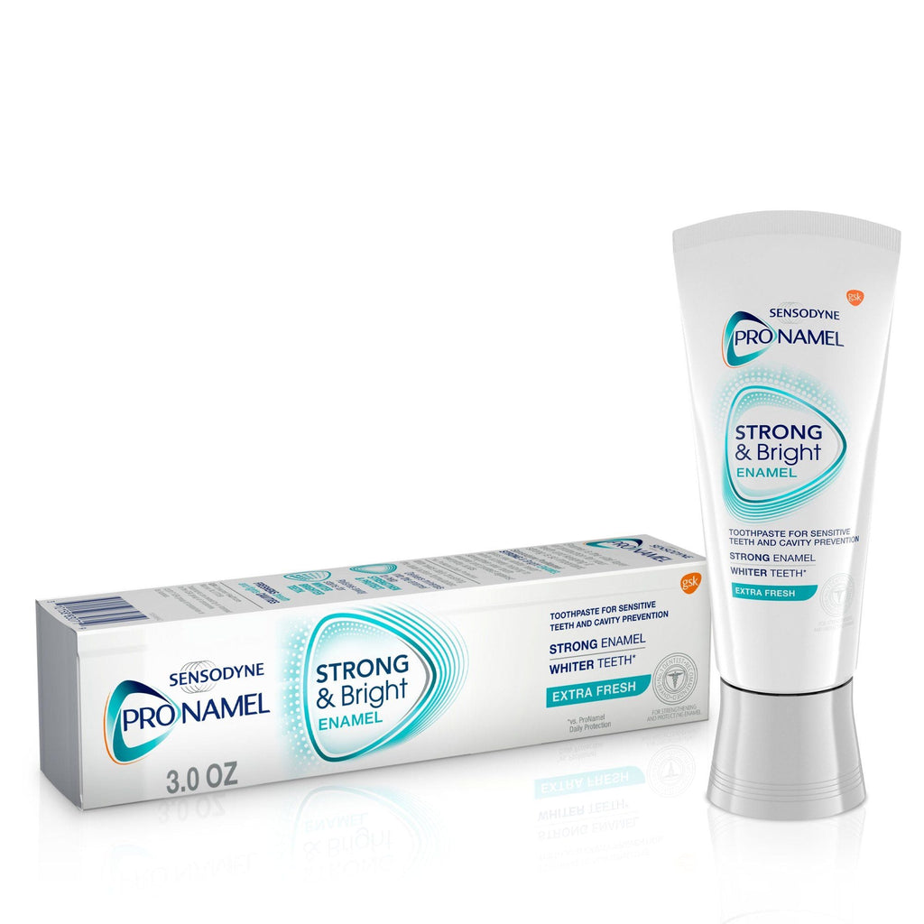 Sensodyne Pronamel Strong and Bright Enamel Sensitive Toothpaste; Extra Fresh; 3 oz