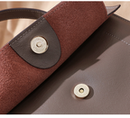 2025 S/S Genuine leather fashion messenger bag retro large capacity single shoulder handbag tote crossbody - SJB-DIAMOND ELITES