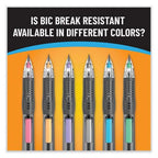 BIC Break Resistant Mechanical Pencils with Erasers, No. 2 Medium Point (0.7mm), Pack of 2
