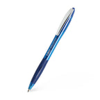 BIC Glide Blue Retractable Ballpoint Pens, Medium Point, 1.0 mm, Blue Ink, Pack of 4 EasyOptionXY LLC