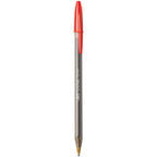 BIC Cristal Xtra Bold Ballpoint Stick Pens, Bold Point, 1.6 mm, Assorted Ink Colors, Pack of 10