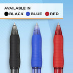 Paper Mate Profile Retractable Gel Pens, 0.7 mm, Black, 4 Count - SJB-DIAMOND ELITES