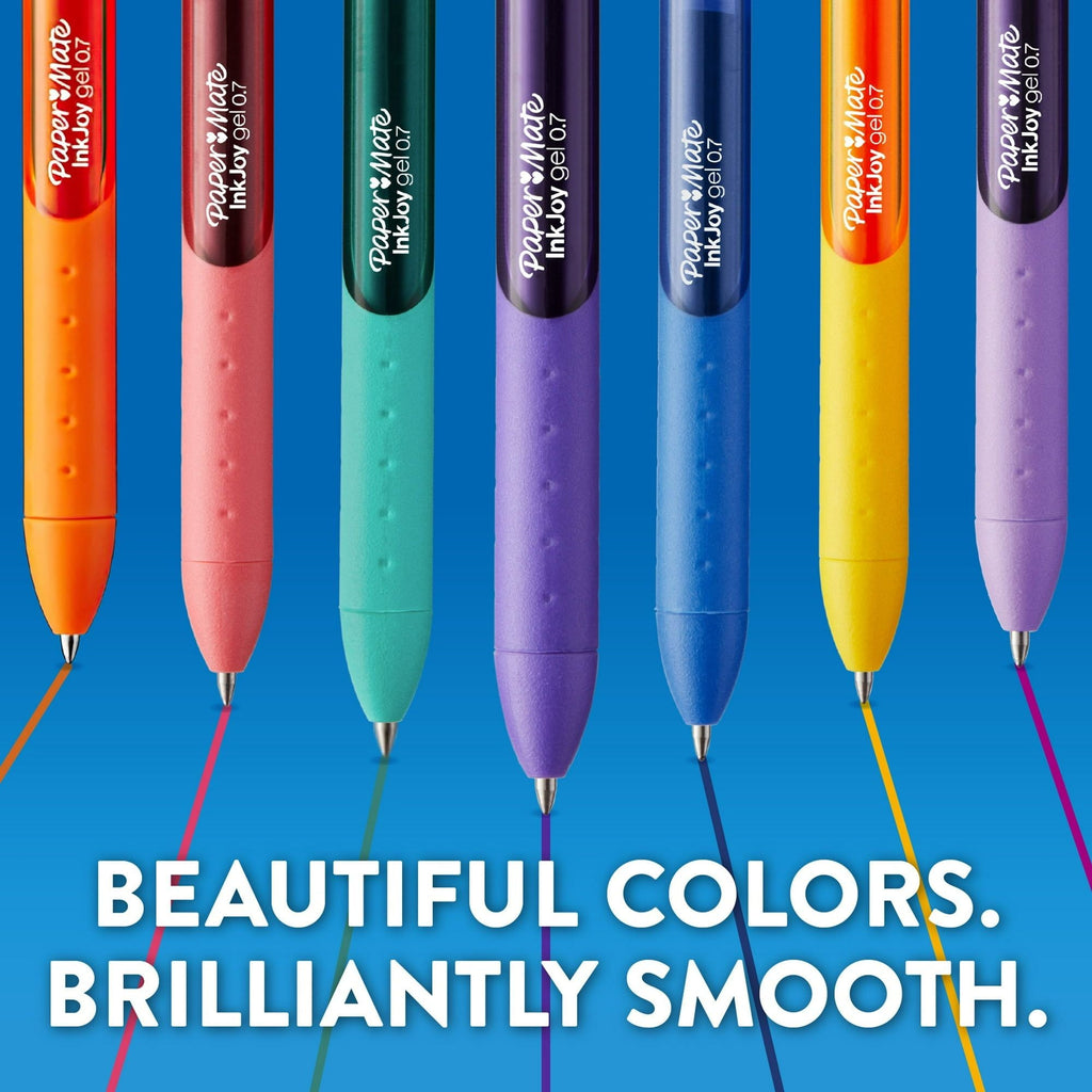 Paper Mate InkJoy Gel Pens, Medium Point, Black, 4 Pack - SJB-DIAMOND ELITES