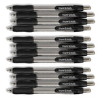 Paper Mate Profile Retractable Ballpoint Pens, Bold Point (1.4mm), Black, 12 Count - SJB-DIAMOND ELITES