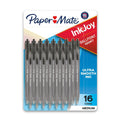 Paper Mate InkJoy 100RT Retractable Ballpoint Pens, Medium Point, Black, 16 Count - SJB-DIAMOND ELITES