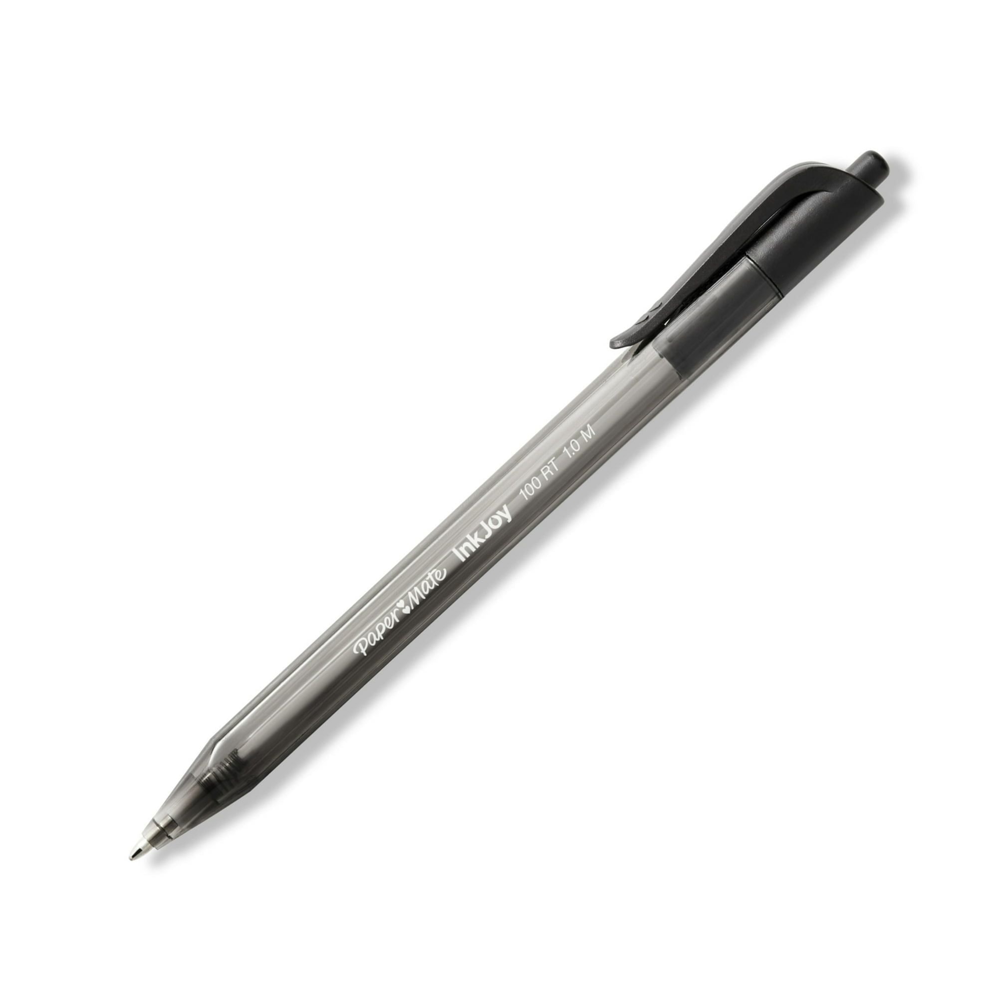 Paper Mate InkJoy 100RT Retractable Ballpoint Pens, Medium Point, Black, 16 Count - SJB-DIAMOND ELITES