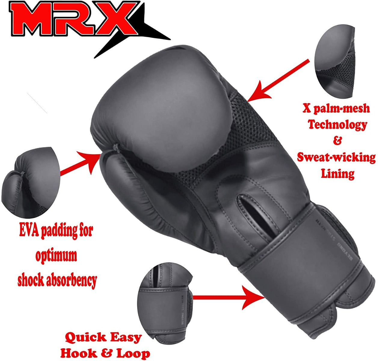 MRX Boxing Gloves Fighting Sparring Training Adult Junior All sizes - SJB-DIAMOND ELITES