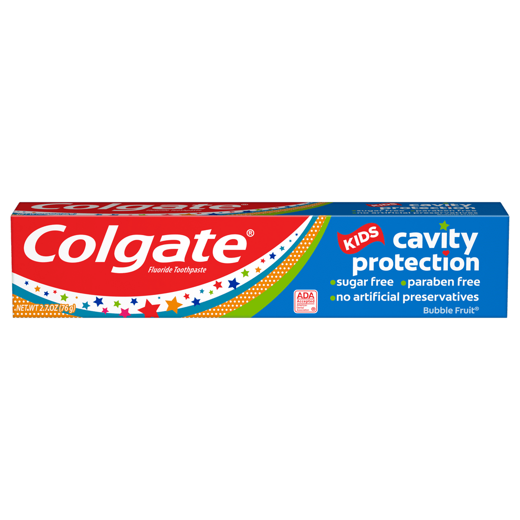 Colgate Kids Cavity Protection Toothpaste; Bubble Fruit; 2.7 oz EasyOptionXY LLC