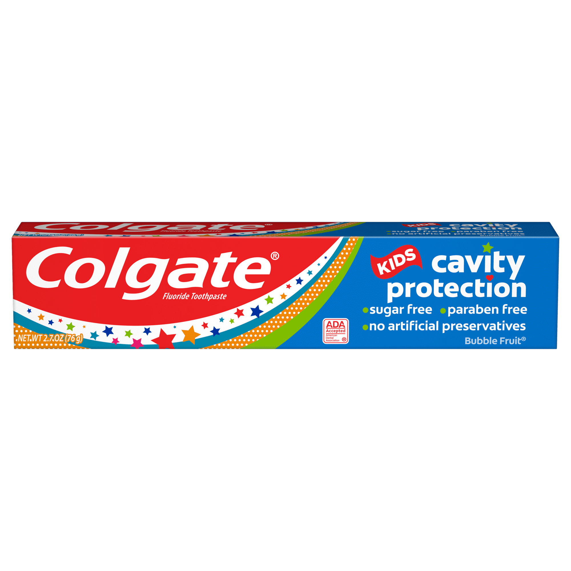 Colgate Kids Cavity Protection Toothpaste; Bubble Fruit; 2.7 oz EasyOptionXY LLC
