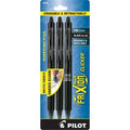 Pilot Frixion Clicker Erasable Gel Pens, Fine Point, Black Ink, 3 Count