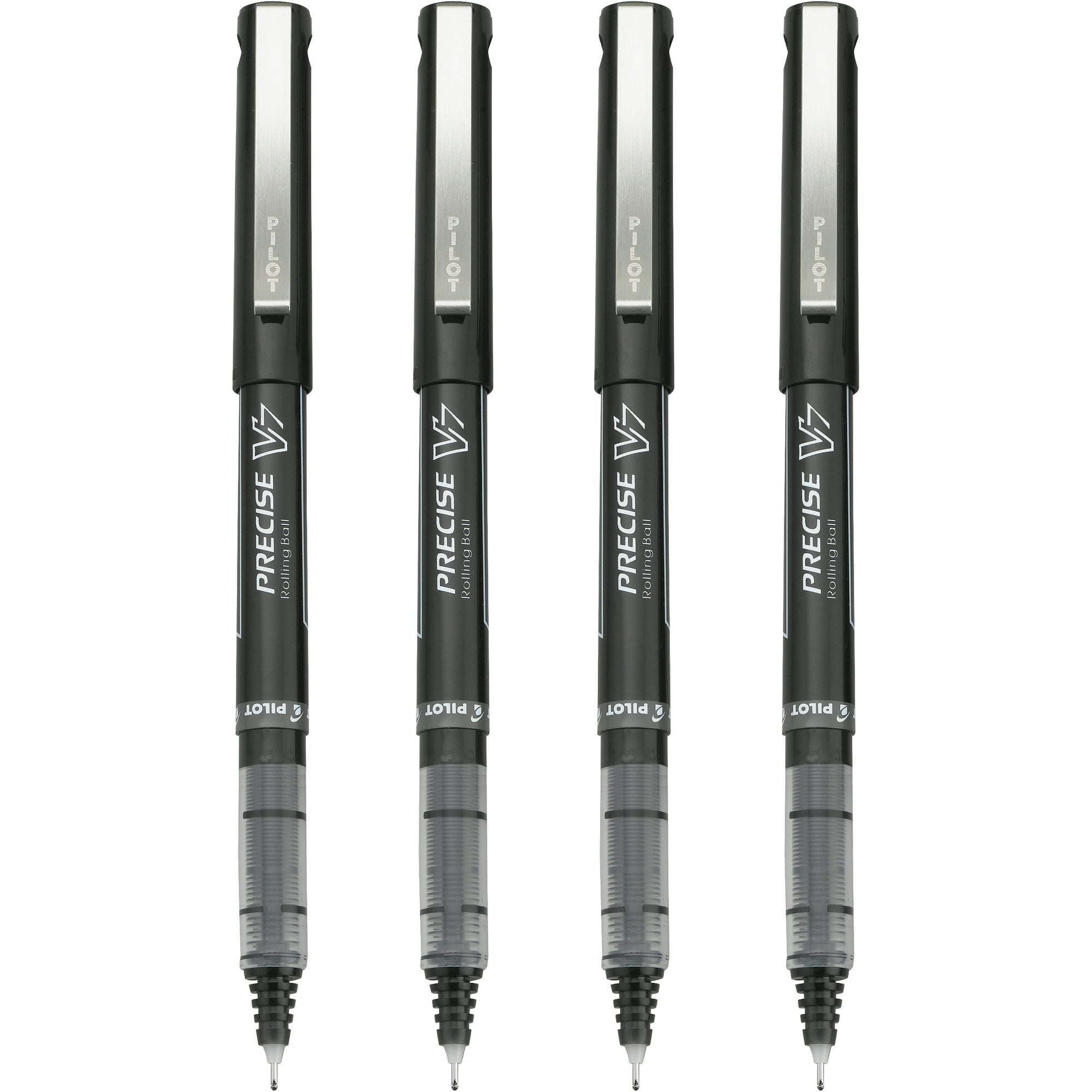 Pilot Precise V7 Stick Pens, Fine Point, Black Ink, 4 Pack, 17510765 EasyOptionXY LLC