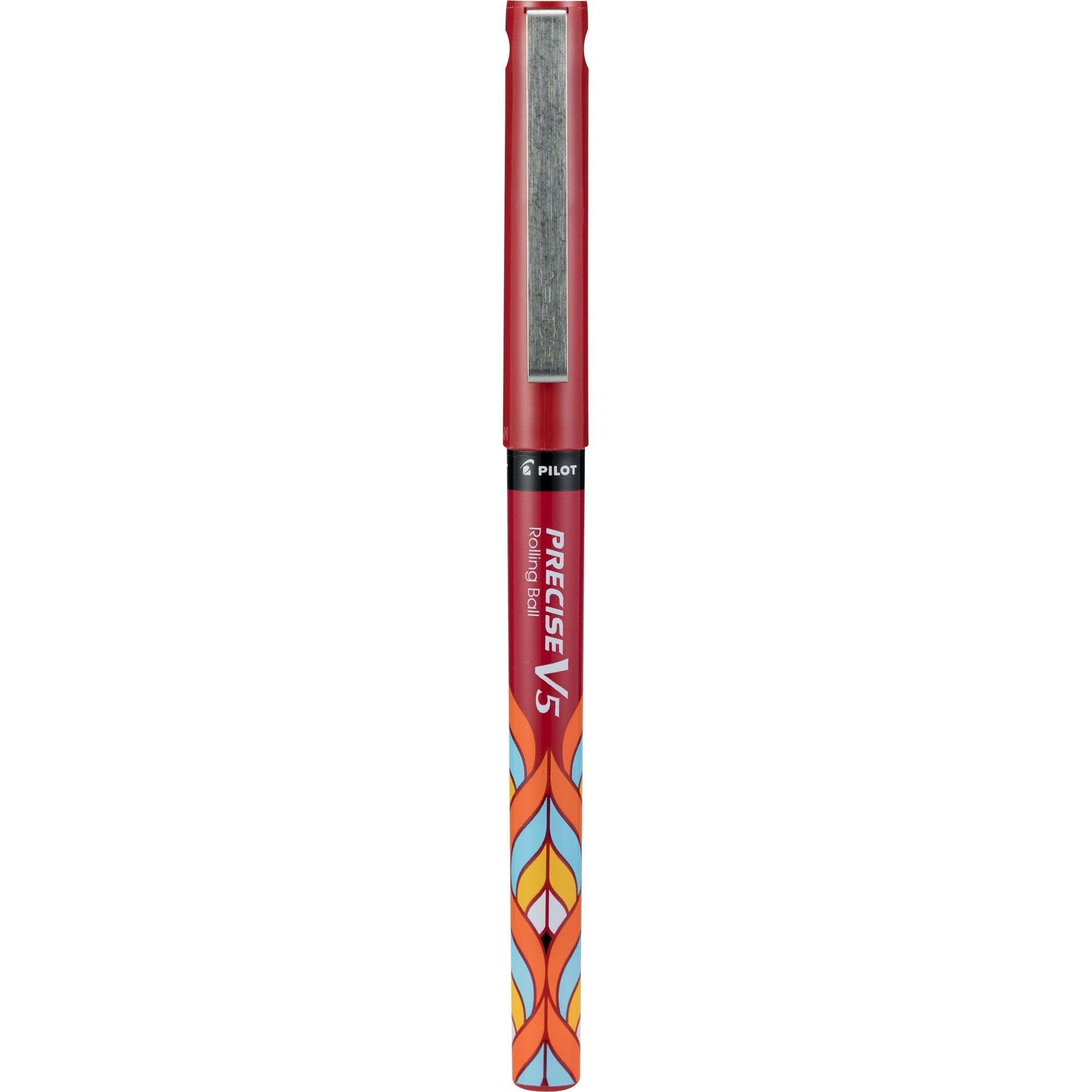 Pilot Precise V5 Stick Pens, Extra Fine Point, Assorted Colors, 9 Count