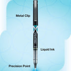 Pilot Precise V5 Stick Pens, Extra Fine Point, Assorted Colors, 9 Count