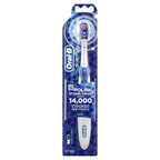 Oral-B 3D White Battery Toothbrush, 1 Count, Colors May Vary, for Adults and Children 3+