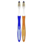 Oral-B Vibrating Pulsar Battery Toothbrushes, Full Head, Medium, 2 Count, for Adults and Children 3+